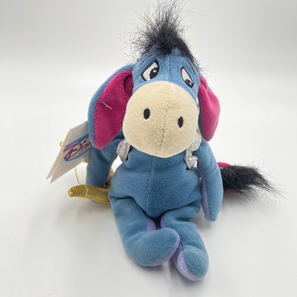 Disney Eeyore Cupid Mini Bean Bag Plush Valentine's Day‎ Stuffed Animal  Arrows